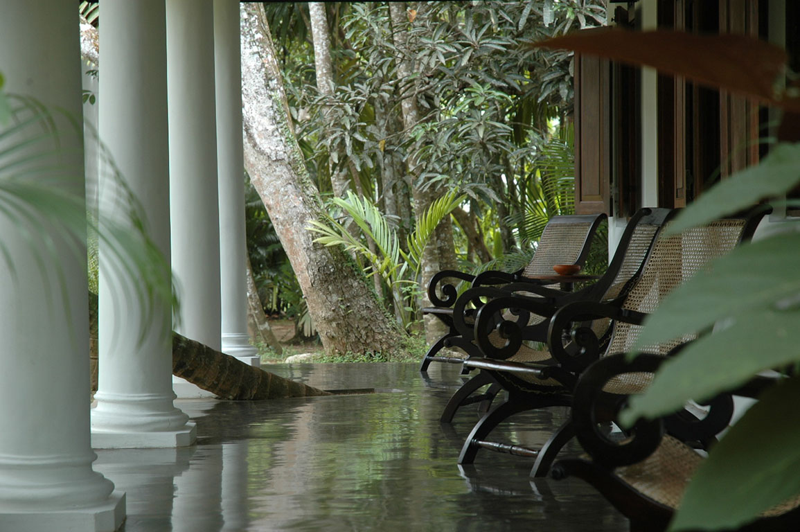Veranda at The Coconut Wing in Nisala Arana